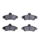 Purchase Top-Quality Rear Ceramic Pads by DYNAMIC FRICTION COMPANY - 1600-0661-00 pa7