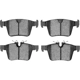 Purchase Top-Quality Rear Ceramic Pads by DYNAMIC FRICTION COMPANY - 1600-1821-00 pa6