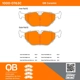 Purchase Top-Quality QUALITY-BUILT - 1000-0763C - Rear Disc Brake Pad Set pa5