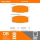 Purchase Top-Quality QUALITY-BUILT - 1000-0891C - Rear Disk Brake Pad Set pa4