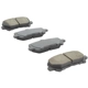 Purchase Top-Quality QUALITY-BUILT - 1000-1281C - Rear Disc Brake Pad Set pa1