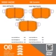 Purchase Top-Quality QUALITY-BUILT - 1000-1423C - Rear Disc Brake Pad Set pa5