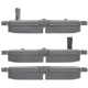 Purchase Top-Quality QUALITY-BUILT - 1000-1679C - Rear Disc Brake Pad Set pa4