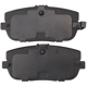 Purchase Top-Quality QUALITY-BUILT - 1001-1180C - Rear Disc Brake Pad Set pa2