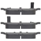 Purchase Top-Quality QUALITY-BUILT - 1001-1569C - Rear Disc Brake Pad Set pa5