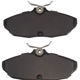 Purchase Top-Quality QUALITY-BUILT - 1003-0599C - Rear Disc Brake Pad Set pa2