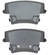 Purchase Top-Quality QUALITY-BUILT - 1003-1057BC - Rear Disc Brake Pad Set pa3