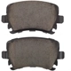 Purchase Top-Quality QUALITY-BUILT - 1003-1108AC - Rear Disc Brake Pad Set pa5