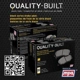 Purchase Top-Quality Rear Ceramic Pads by QUALITY-BUILT - 1003-1445C pa7