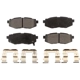 Purchase Top-Quality TEC - TEC-1124 - Rear Ceramic Pads pa1