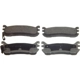 Purchase Top-Quality WAGNER - PD636 - Rear Disc Brake Pads pa1