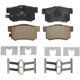 Purchase Top-Quality WAGNER - ZD1086 - Rear Ceramic Pads pa22