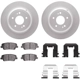 Purchase Top-Quality DYNAMIC FRICTION COMPANY - 4312-03071 - Rear Disc Brake Kit pa5