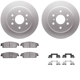 Purchase Top-Quality DYNAMIC FRICTION COMPANY - 4312-48039 - Rear Disc Brake Kit pa4