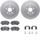 Purchase Top-Quality DYNAMIC FRICTION COMPANY - 4312-65016 - Rear Disc Brake Kit pa1