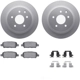 Purchase Top-Quality DYNAMIC FRICTION COMPANY - 4312-67034 - Rear Disc Brake Kit pa1