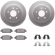 Purchase Top-Quality DYNAMIC FRICTION COMPANY - 4312-67034 - Rear Disc Brake Kit pa3