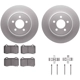 Purchase Top-Quality DYNAMIC FRICTION COMPANY - 4512-39050 - Rear Brake Kit pa4