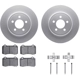 Purchase Top-Quality DYNAMIC FRICTION COMPANY - 4512-39051 - Rear Disc Brake Kit pa1