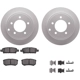 Purchase Top-Quality DYNAMIC FRICTION COMPANY - 4512-39054 - Rear Disc Brake Kit pa5