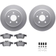 Purchase Top-Quality DYNAMIC FRICTION COMPANY - 4512-47085 - Rear Disc Brake Kit pa1