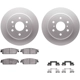 Purchase Top-Quality DYNAMIC FRICTION COMPANY - 4512-48070 - Rear Disc Brake Kit pa3