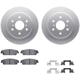 Purchase Top-Quality DYNAMIC FRICTION COMPANY - 4512-48133 - Rear Disc Brake Kit pa1