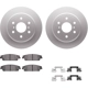 Purchase Top-Quality DYNAMIC FRICTION COMPANY - 4512-48133 - Rear Disc Brake Kit pa5