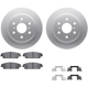 Purchase Top-Quality DYNAMIC FRICTION COMPANY - 4512-48134 - Rear Disc Brake Kit pa1