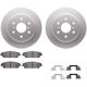 Purchase Top-Quality DYNAMIC FRICTION COMPANY - 4512-48134 - Rear Disc Brake Kit pa5