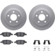 Purchase Top-Quality DYNAMIC FRICTION COMPANY - 4512-53015 - Rear Disc Brake Kit pa1