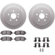 Purchase Top-Quality DYNAMIC FRICTION COMPANY - 4512-76185 - Rear Disc Brake Kit pa5