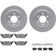 Purchase Top-Quality DYNAMIC FRICTION COMPANY - 4512-99243 - Rear Disc Brake Kit pa1