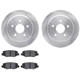 Purchase Top-Quality DYNAMIC FRICTION COMPANY - 6302-42038 - Rear Disc Brake Kit pa1