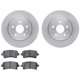 Purchase Top-Quality DYNAMIC FRICTION COMPANY - 6302-65028 - Rear Disc Brake Kit pa1