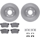 Purchase Top-Quality DYNAMIC FRICTION COMPANY - 6312-59044 - Rear Disc Brake Kit pa1