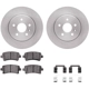 Purchase Top-Quality DYNAMIC FRICTION COMPANY - 6312-65028 - Rear Disc Brake Kit pa3