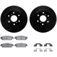 Purchase Top-Quality DYNAMIC FRICTION COMPANY - 8312-48062 - Rear Disc Brake Kit pa1