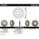 Purchase Top-Quality Rear Disc Brake Rotor by CENTRIC PARTS - 121.65137 pa4