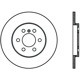 Purchase Top-Quality Rear Disc Brake Rotor by CENTRIC PARTS - 121.66066 pa7