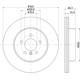 Purchase Top-Quality HELLA PAGID - 355132831 - Disc Brake Rotor pa1