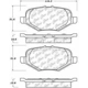 Purchase Top-Quality Rear High Performance Pads by CENTRIC PARTS - 306.16120 pa3