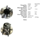 Purchase Top-Quality Rear Hub Assembly by CENTRIC PARTS - 407.61005E pa6