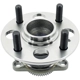 Purchase Top-Quality WJB - WA512483 - Rear Hub Assembly pa10