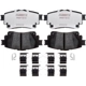 Purchase Top-Quality RAYBESTOS - EHT2183H - Rear Disc Brake Pad Set pa1