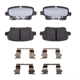 Purchase Top-Quality RAYBESTOS - EHT2189H - Rear Disc Brake Pad Set pa1