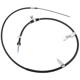 Purchase Top-Quality Rear Left Brake Cable by ACDELCO - 25830088 pa2