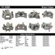 Purchase Top-Quality Rear Left Rebuilt Caliper With Hardware by CENTRIC PARTS - 141.44586 pa6