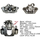 Purchase Top-Quality Rear Left Rebuilt Caliper With Hardware by CENTRIC PARTS - 141.61546 pa13