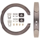 Purchase Top-Quality TRANSIT WAREHOUSE - NB-784B - Rear Parking Brake Shoes pa3